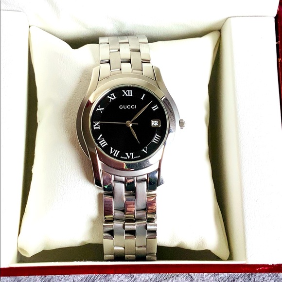 Mens GUCCI stainless steel watch 😎✨✨ - Picture 1 of 5